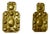 Large Swedish Brass Sconces, Set of 2 For Sale