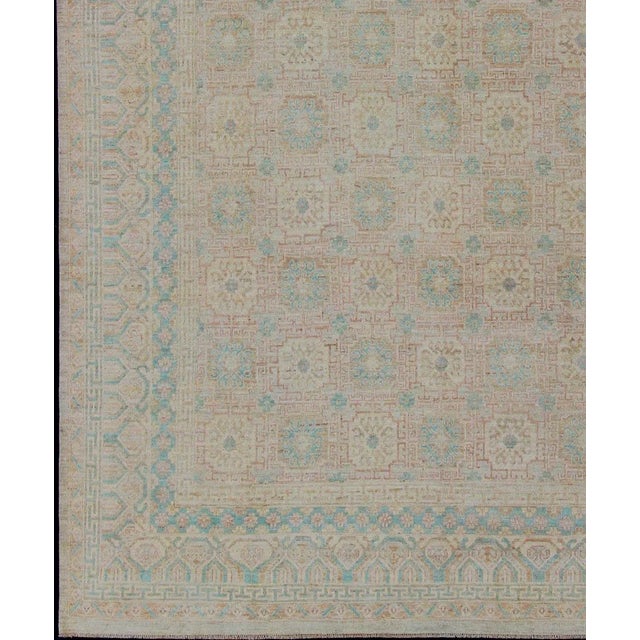 Khotan Geometric Medallion Rug by Keivan Woven Arts, 10'0 X 13'8" For Sale - Image 4 of 13