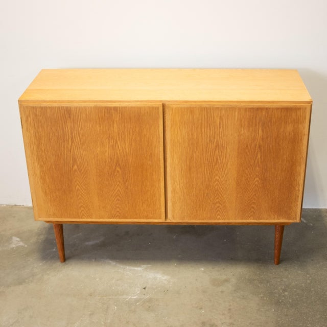1960s Omann Jun. Møbelfabrik Model No. 4 Oak Sideboard Designed by Gunni Omann For Sale - Image 5 of 11