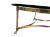LaBarge Mid-Century Modern Oval Brass & Glass Coffee Table With Hoof Feet For Sale - Image 6 of 11