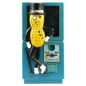 Vintage Mr. Peanuts Dispenser, USA, Mid-20th Century