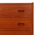 Vintage Danish Mid-Century Six-Drawer Teak Tallboy Dresser 1960s For Sale - Image 10 of 10