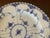 Traditional 1960s Royal Copenhagen Blue Fluted Full Lace Plate 1084 For Sale - Image 3 of 8