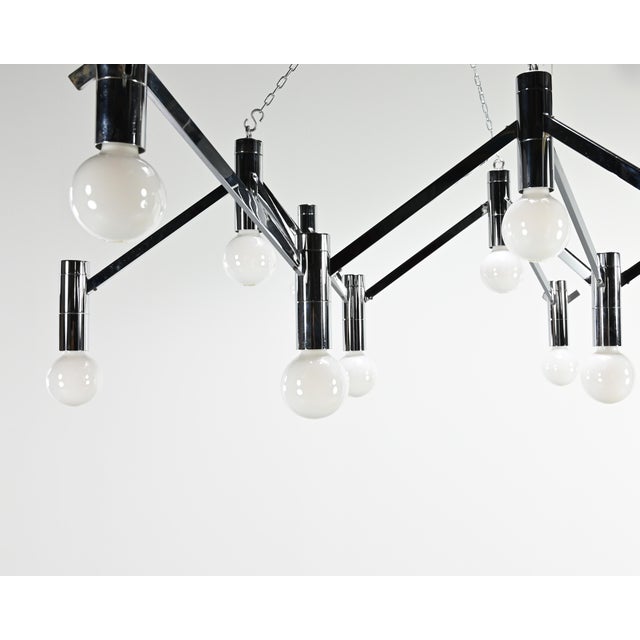 Vintage Modular Chandelier, 1970 For Sale - Image 11 of 14