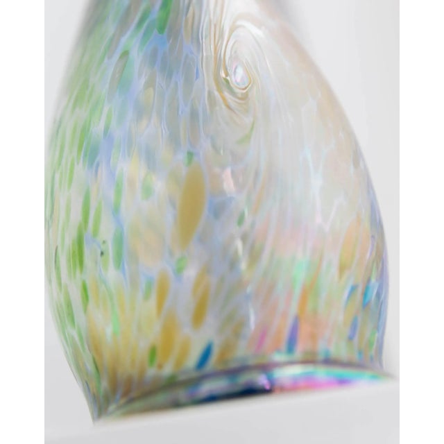 1970s Multicolored Murano Glass Vase, 1970s For Sale - Image 5 of 11