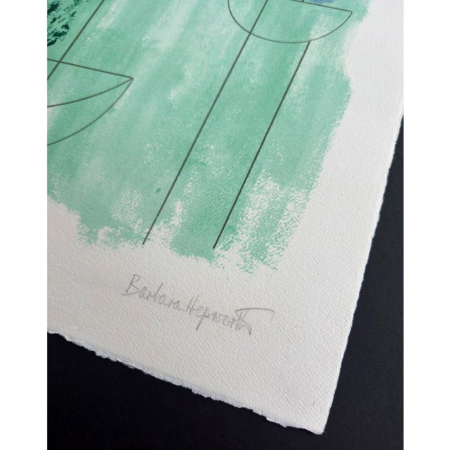 1970s Barbara Hepworth, Green Man, 1972, Lithograph For Sale - Image 5 of 9