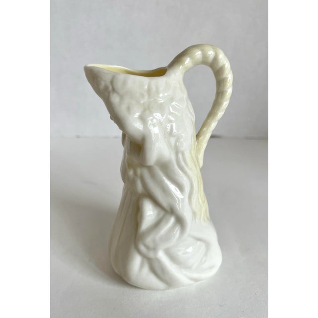 1940's Belleek Irish "Undine" Figurative Female Creamer For Sale In Los Angeles - Image 6 of 9