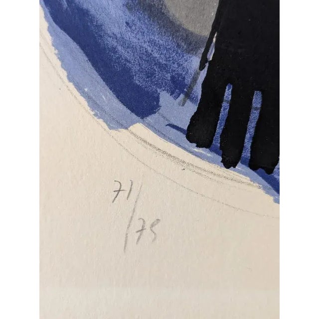 1950s Georges Braque, Birds, Studies for the Louvre Ceiling, 1955, Lithograph For Sale - Image 5 of 7