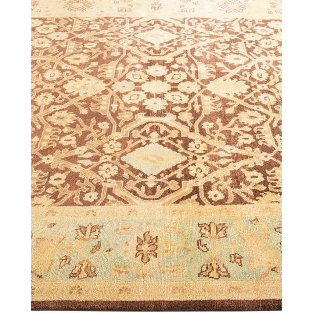 Solo Rugs Eclectic, One-of-a-Kind Hand-Knotted Area Rug in Red, 6' 3" x 9' 6" For Sale - Image 4 of 8