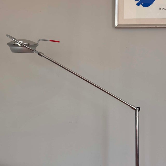 Silver Model Nobi 3652 Floor Lamp from Fontana Arte, 2000s For Sale - Image 8 of 13