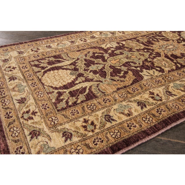 21st Century Pakistani Peshawar Rug, 2'8" X 9'6" For Sale In New York - Image 6 of 9