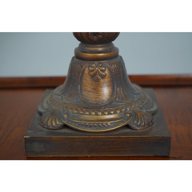 Traditional Ellis Island Mica Shade Table Lamp For Sale - Image 3 of 12