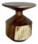 Mid-Century Modern Style Solid Suar Wood Accent Table For Sale