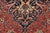 Sarouk Rug 9’10” X 13’2” Red Wool Vintage Traditional Hand-Knotted Carpet For Sale - Image 10 of 15