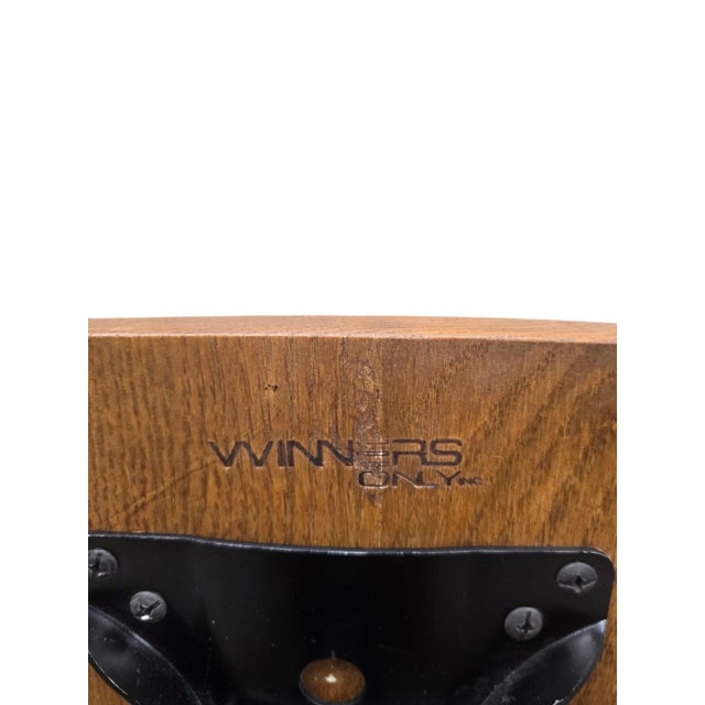 Vintage Cane Back Swivel Captain’s Desk Chairs by Min-Lee – Pair For Sale - Image 12 of 12