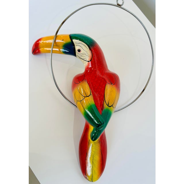 Vintage Mexico Paper Mache Sergio Bustamante Style Toucan Bird Chairish