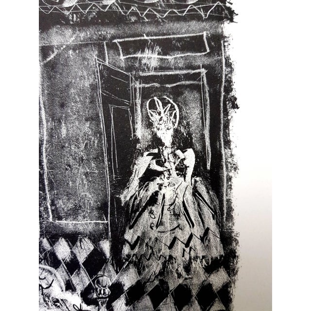 Antoni Clavé - Original Lithograph - For Pushkin's Queen of Spades 1946 For Sale - Image 3 of 5