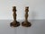 Italian Vintage Italian Florentine Gilt Carved Wood Candleholders – A Pair For Sale - Image 3 of 8