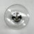 Not Yet Made - Made To Order 21st Century Polished Nickel and Clear Uno Flush Mount by Fabio LTD For Sale - Image 5 of 6