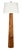 Robertson Floor Lamp, Saddle Brown Hide For Sale