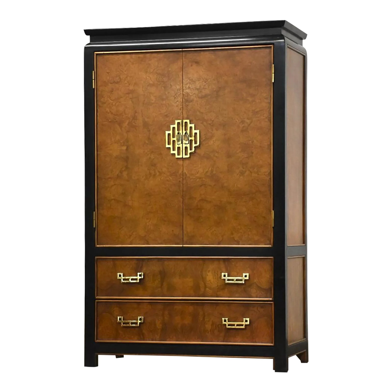 1970s Chin Hua Dresser Armoire by Raymond Sobota | Chairish