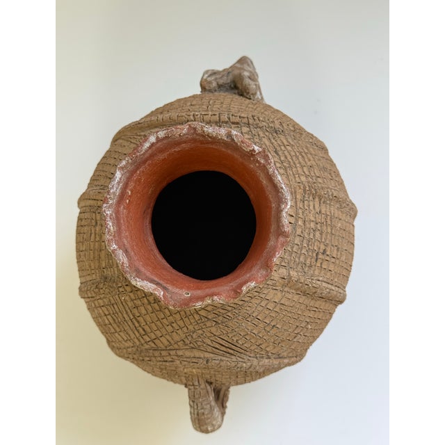 Mid 20th Century Mid-Century Terracotta Studio Pottery Armadillo Effigy Vessel – Pre-Columbian Style For Sale - Image 5 of 8