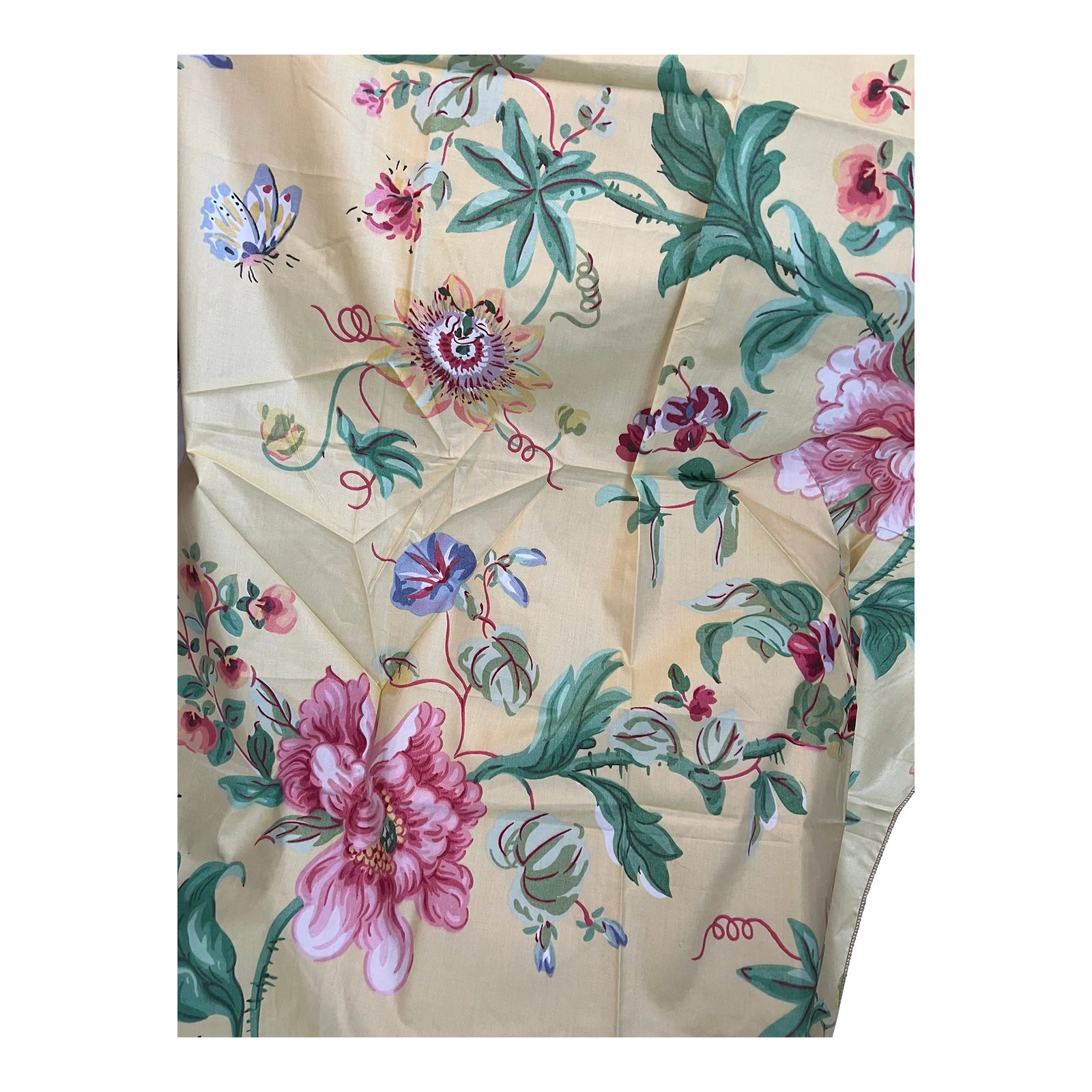 Brunschwig and Fils Onnalee Fabric Sample | Chairish