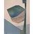 Abstract "Im Blue 2" Original Mixed-Media Collage on Paper by Zac Woodiel For Sale - Image 3 of 11