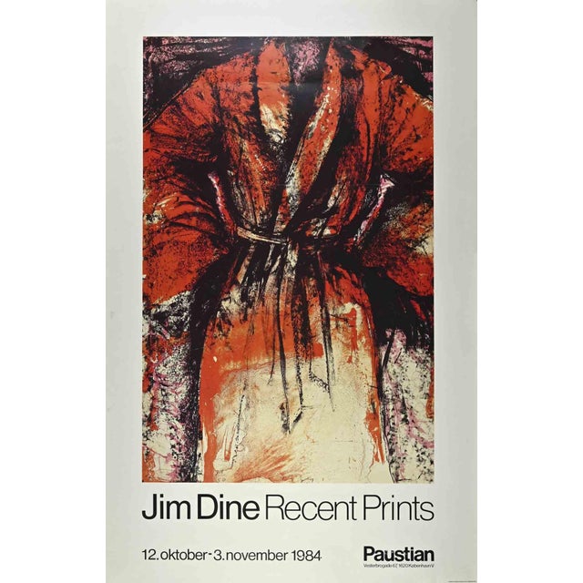 Contemporary Jim Dine, Recent Prints, Vintage Poster, 1984 For Sale - Image 3 of 3