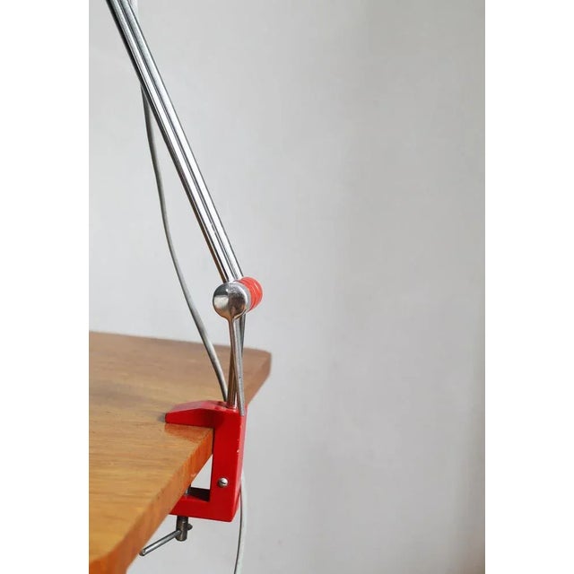 Architects Desk Lamp attributed to Josef Hurka for Napako, 1960s For Sale - Image 9 of 12