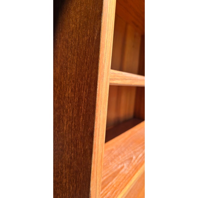 Vintage Danish Mid Century Modern Bookcase Made in Denmark #2 For Sale - Image 17 of 18