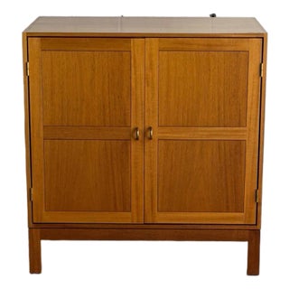 Vintage Danish Modern Teak Cabinet by Christian Hvidt for Søborg Møbler Denmark For Sale