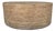 Organic Modern Woven Banana Round Coffee Table For Sale