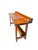 Mid-20th Century Industrial Solid Wood Carpenter's Workbench Console Table For Sale - Image 12 of 18