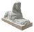 Ceramic Sculpture of a Sphinx by Charles Vos for De Spinx Maastricht, 1920s For Sale