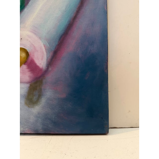 Vintage Still Life Oil Painting by Carol Leigh Taylor For Sale In Miami - Image 6 of 8