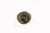 21 Karat Ring W/ Bronze Coin Portrait, Size 7.75 For Sale - Image 9 of 10