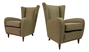 Set of Vintage Chairs by Paolo Buffa, Italy, 1950s