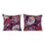 Uzbek Roller Print Pillow Cover - A Pair For Sale