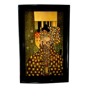 1990s 'Woman in Gold' Gustav Klimt Tray