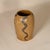 Organic Wheel Thrown Wood-Fired Stoneware Vase With Snake-Like Raised Surface Lines For Sale In Tulsa - Image 6 of 15