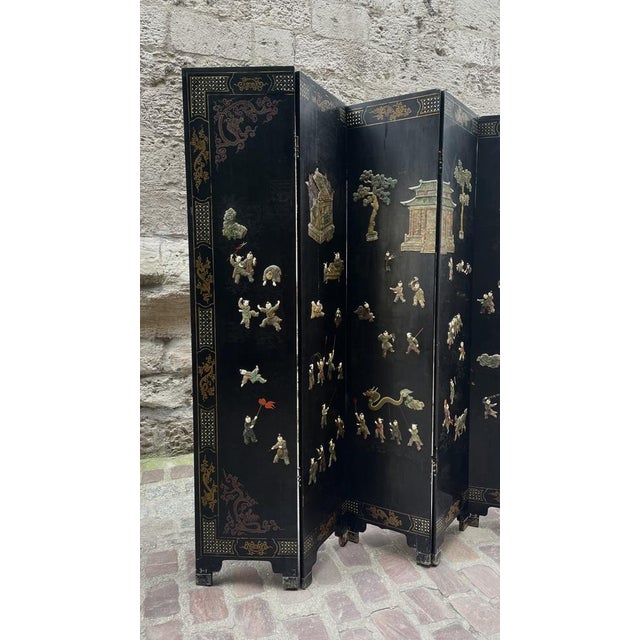 19th Century Chinese Screen in Stone For Sale - Image 4 of 12