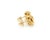Contemporary Mid 20th Century Pair of Tiffany & Co 18K Yellow Gold Love Knot Stud Earrings For Sale - Image 3 of 7