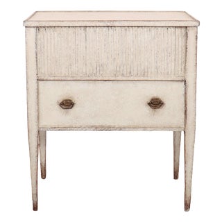 Dutch Painted Bedside Cabinet For Sale