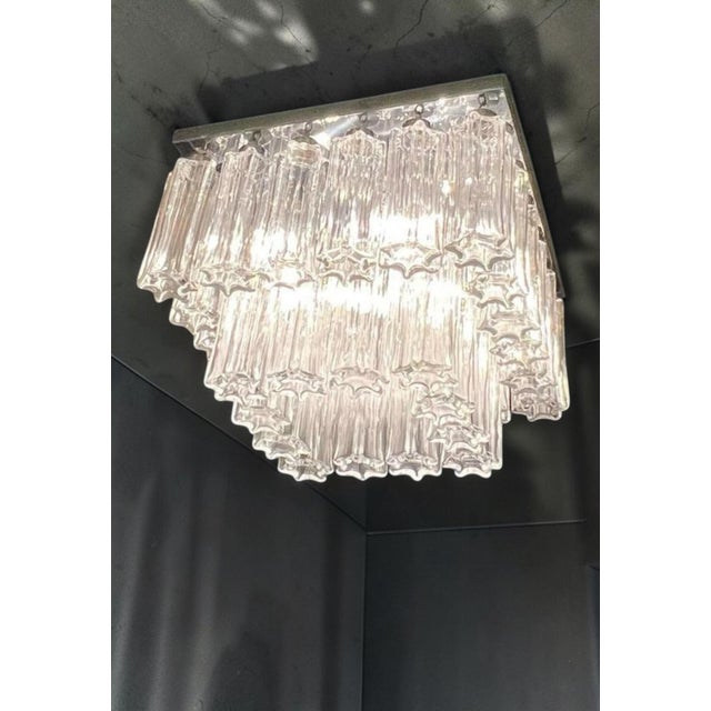 Vintage Ceiling Lamp from Glashütte Limburg, 1960s For Sale - Image 3 of 4