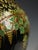 Indian Kashmiri Papier-Mâché Table Lamp with Hand-Decorated Romantic Scenes, 1930 For Sale - Image 4 of 13