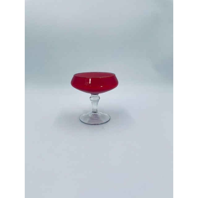 Glass Vintage Glass Goblet, 1975 For Sale - Image 7 of 7