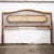 Beige Mid-Century Vintage Bamboo and Rattan Double Bed Headboard, 1960s For Sale - Image 8 of 11