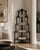 Corner Cabinet with Shelves – 19th-Century Period Etagere Corner etagere with 5 adjustable shelves, beautifully...
