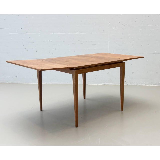 Mid-Century Modern Danish Style Extendable Table For Sale - Image 4 of 17